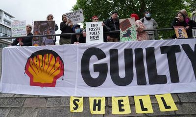 Three arrested at Shell AGM as protesters chant ‘We will stop you’