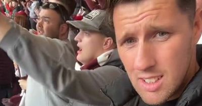 Edinburgh Hibs fan gutted after having to fulfil promise to take son to Hearts game