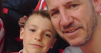 Video of Sunderland fan, nine, goes viral as he's surprised with Wembley tickets - and is shared by Gary Lineker