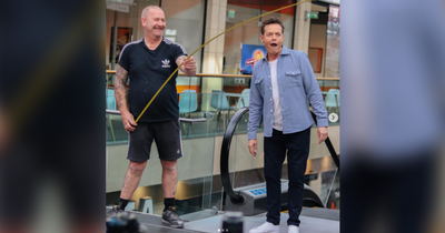 ITV In For a Penny filming in Liverpool One as Stephen Mulhern shares snap