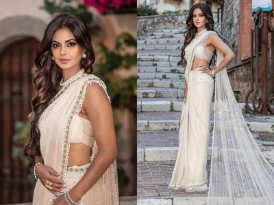 Priyanka Chopra's cousin Meera Chopra wore a sari to Cannes 2022