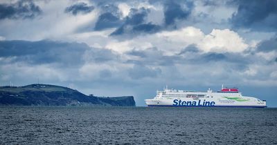 Crew member on Stena Line ferry taken to hospital as air ambulance lands