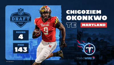 Titans agree to terms with TE Chigoziem Okonkwo