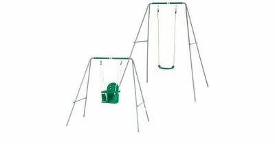 Aldi is selling a 2-in-1 swing set for under £40 and it's perfect for the kids