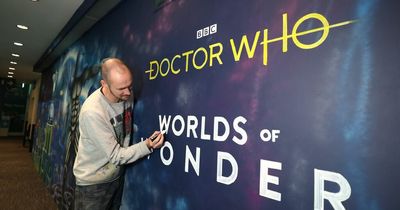 Epic Doctor Who mural by Paul Curtis unveiled at World Museum