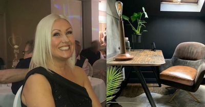 Woman's stunning transformation turns spare room into dream office for £250 by shopping on Facebook, B&Q and IKEA