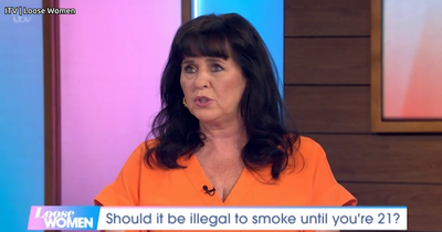 ITV Loose Women's Coleen Nolan's anger at new smoking law idea