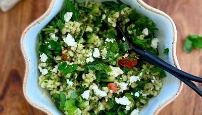 Tabbouleh salad a very green and ‘greedy’ salad