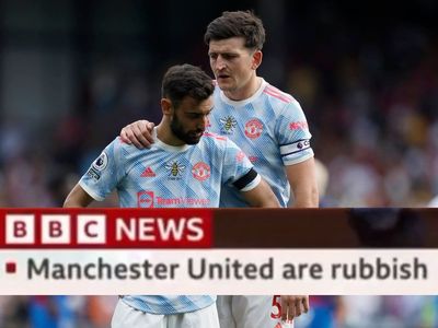 BBC News ticker tells viewers ‘Manchester United are rubbish’ in live broadcast blooper