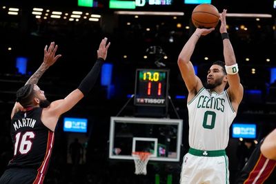 Boston, Miami in tight series, though games are anything but