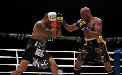 Anderson Silva vs. Bruno Machado boxing exhibition: Best photos