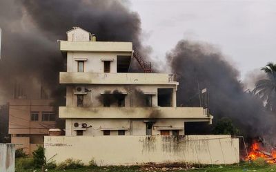 Andhra Pradesh: Minister, MLA houses burnt during clashes in Konaseema