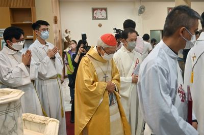 'Martyrdom is normal': Hong Kong Catholic cardinal holds mass after court appearance