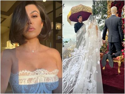 Kourtney Kardashian’s ‘bridal mini’ shows a vibe shift is coming to wedding fashion