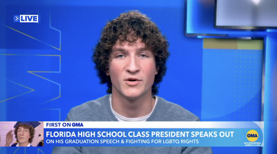 Florida high school graduate uses ‘curly hair’ as code for ‘gay’ after being censored in commencement speech