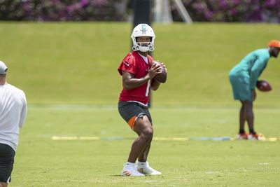 Dolphins QB Tua Tagovailoa absent from OTAs on Tuesday