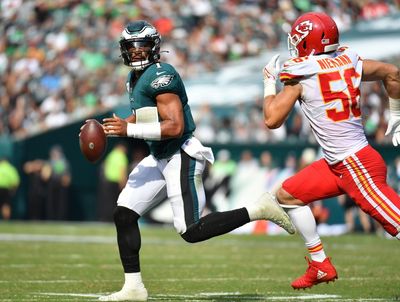 Andy Reid on what the Eagles have at QB in Jalen Hurts