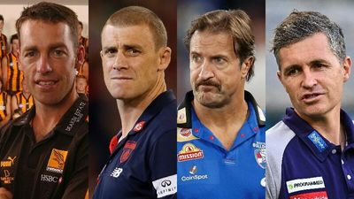 How many games does it take for AFL coaches to go to the next level — from Alastair Clarkson to Simon Goodwin, Luke Beveridge and others