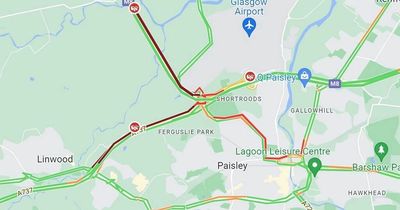 M8 closed eastbound due to "concern for person" in ongoing police incident