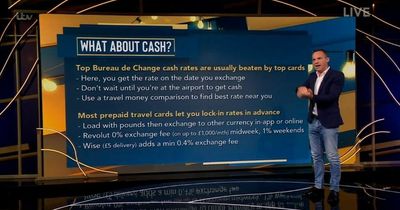 Martin Lewis explains how to save money when travelling abroad