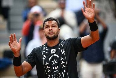Jo-Wilfried Tsonga bids emotional farewell to tennis after retiring following French Open exit