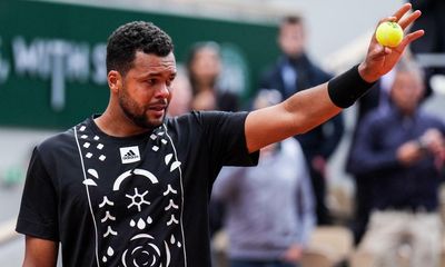 Jo-Wilfried Tsonga ends tennis career with emotional French Open farewell
