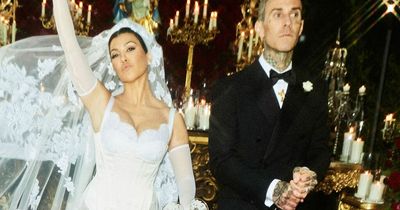 Kourtney Kardashian and Travis Barker throw lemon-themed farewell dinner after wedding
