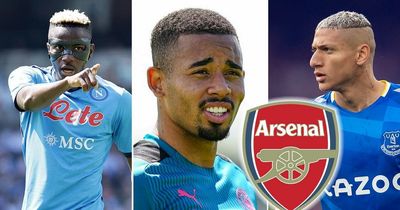 Arsenal draw up five-man transfer shortlist with Gabriel Jesus talks already 'underway'