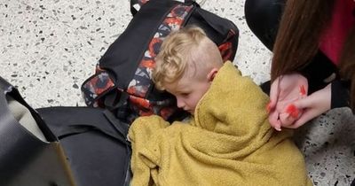 Mum furious after autistic son, 4, made to sleep on floor after easyJet flight cancelled