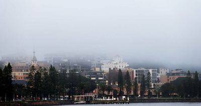 Heavy fog blankets Newcastle as relentless rain finally yields