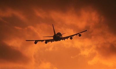 Confusion in Lagos as passenger plane is towed along highway