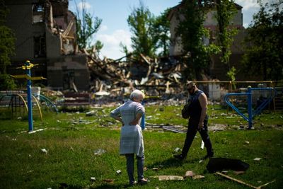 Saving the children: War closes in on eastern Ukrainian town