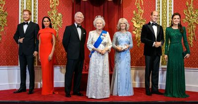 Harry and Meghan reunited with Royal Family - at Madame Tussauds