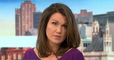 GMB's Susanna Reid reacts with horror to guest's harrowing tale as CCTV shows terrifying incident