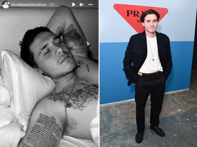 Brooklyn Beckham debuts new tattoo of his wedding vows to Nicola Peltz