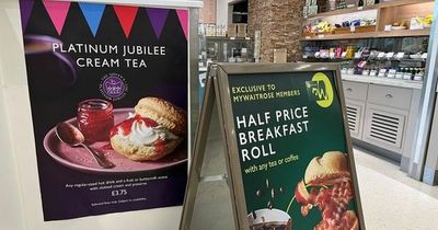 Shoppers fuming at Waitrose scone 'blunder'- with controversial pic on advert