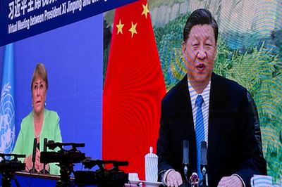 Xi defends China’s record during talks with UN human rights chief