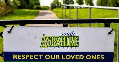 Burials continued at Ayr Cemetery after water leaks were first reported