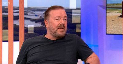 Ricky Gervais leaves BBC The One Show hosts almost 'lost for words' as interview takes unexpected turn