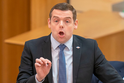 Douglas Ross told to end 'pathetic equivocation' on call for Boris Johnson to quit