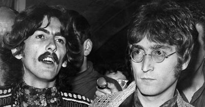 The last time John Lennon and George Harrison came face to face