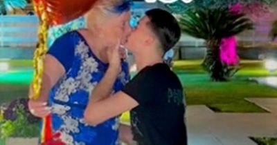 Teen, 19, with pensioner girlfriend, 76, proposes as trolls criticise age gap