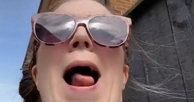 Woman nails impression of British people when the sun comes out