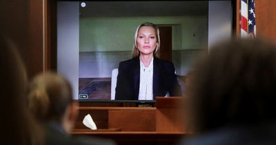 Kate Moss tells court Johnny Depp 'never' pushed her as she testifies in Amber Heard trial