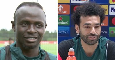 Sadio Mane offers contrasting response to Liverpool contract question Mo Salah answered