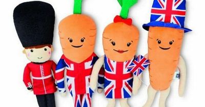 Aldi's Kevin the Carrot Jubilee collection selling for £100 on eBay and people are not happy