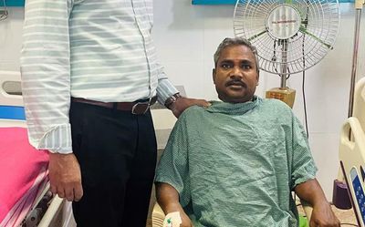 Robot-assisted surgery performed at govt. hospital