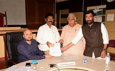 Five file nomination papers in Dharwad for Council polls