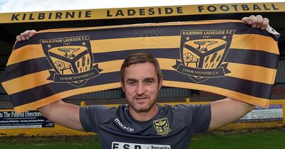 Kilbirnie Ladeside legend explains departure as boss hails 'best pro' he's ever worked with