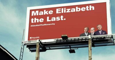 'Make Elizabeth the last' anti-monarchy billboards spring up across UK